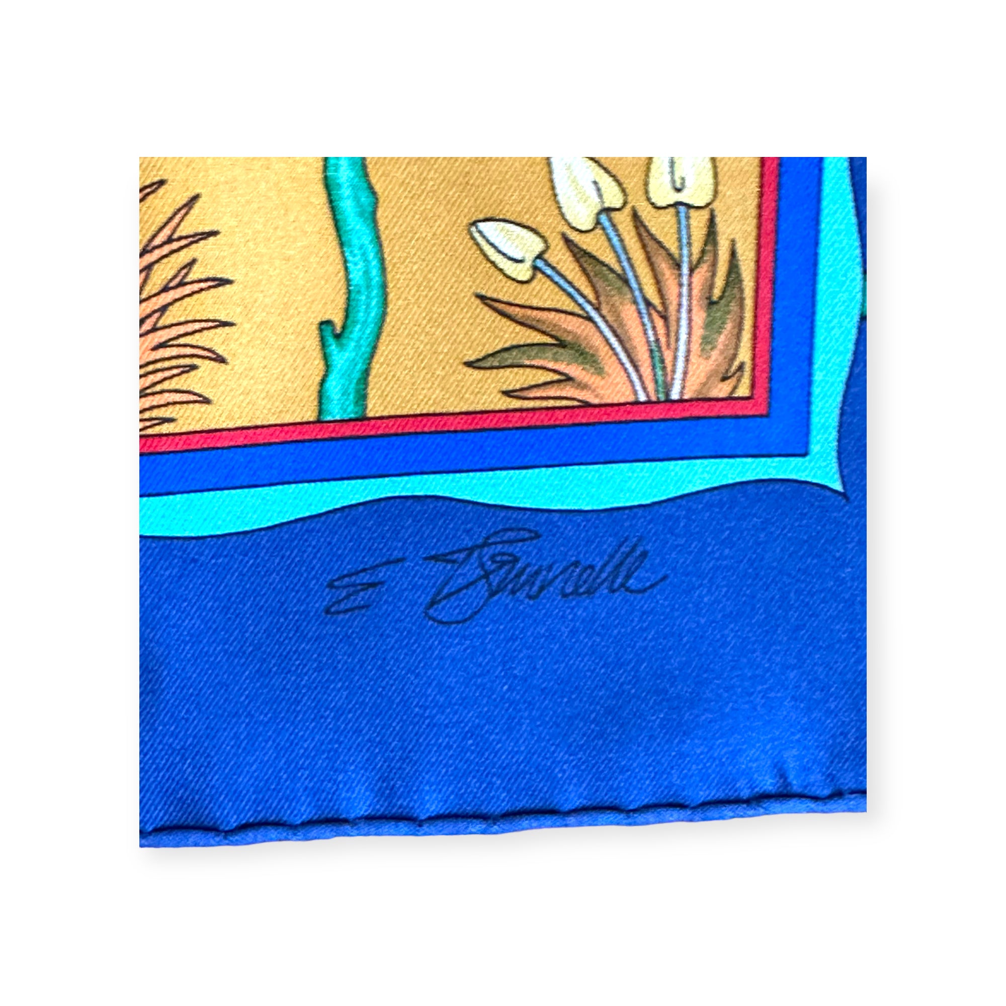 PARIDAIZA BY EUGENE BRUNELLE - 90CM SQUARE HERMES SCARF