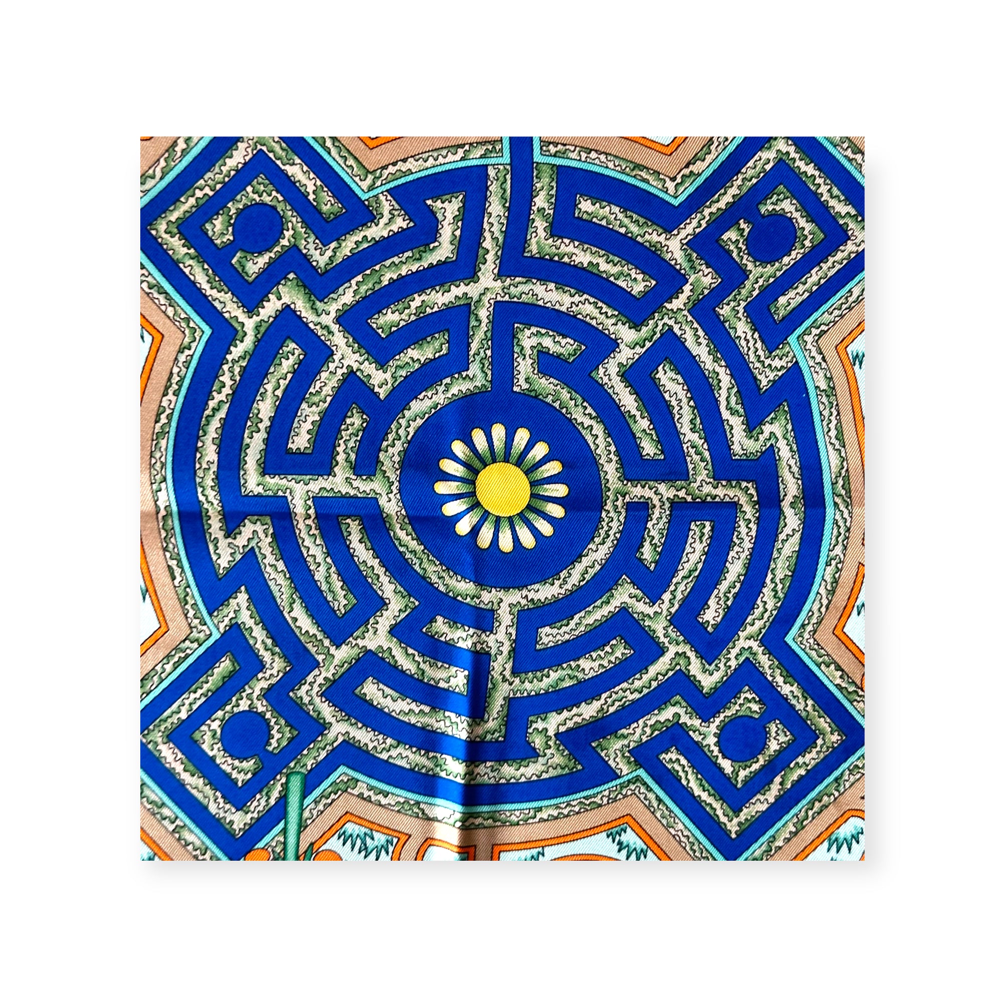 PARIDAIZA BY EUGENE BRUNELLE - 90CM SQUARE HERMES SCARF