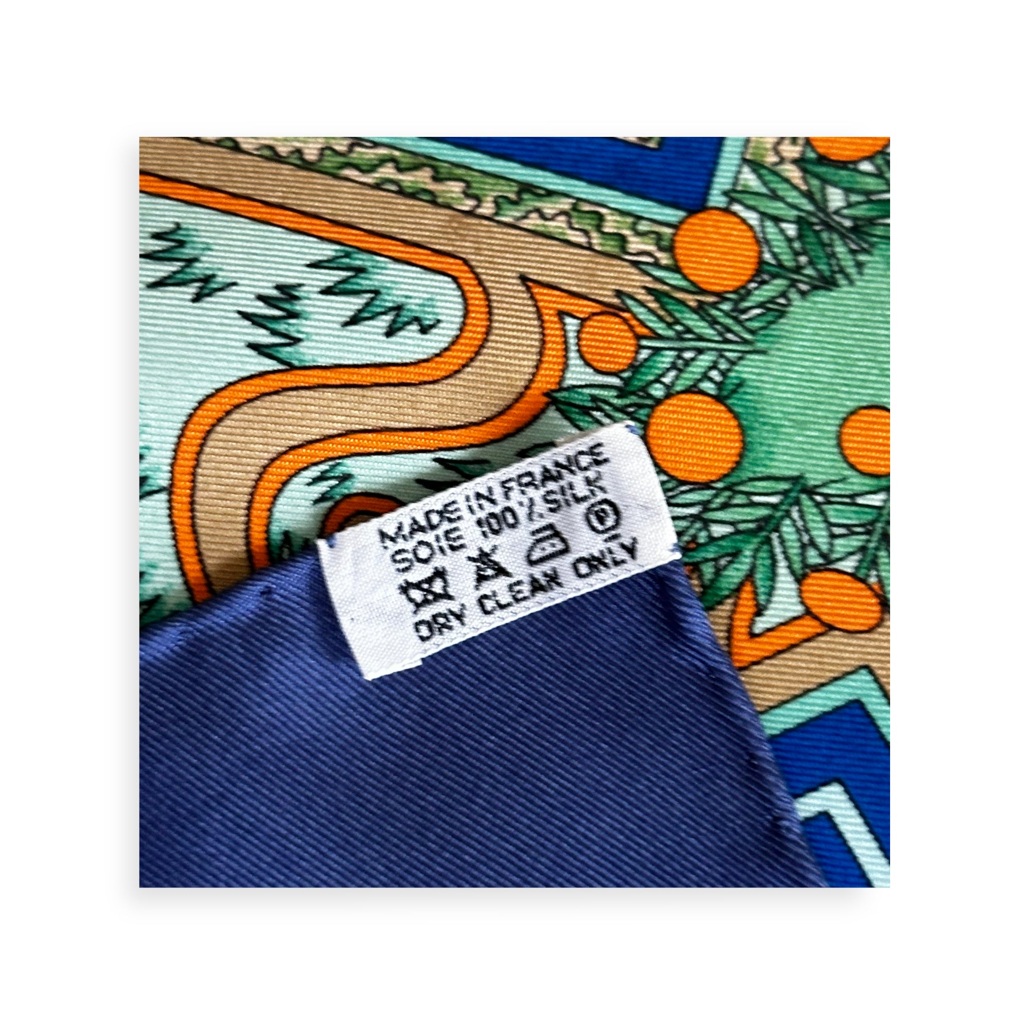PARIDAIZA BY EUGENE BRUNELLE - 90CM SQUARE HERMES SCARF