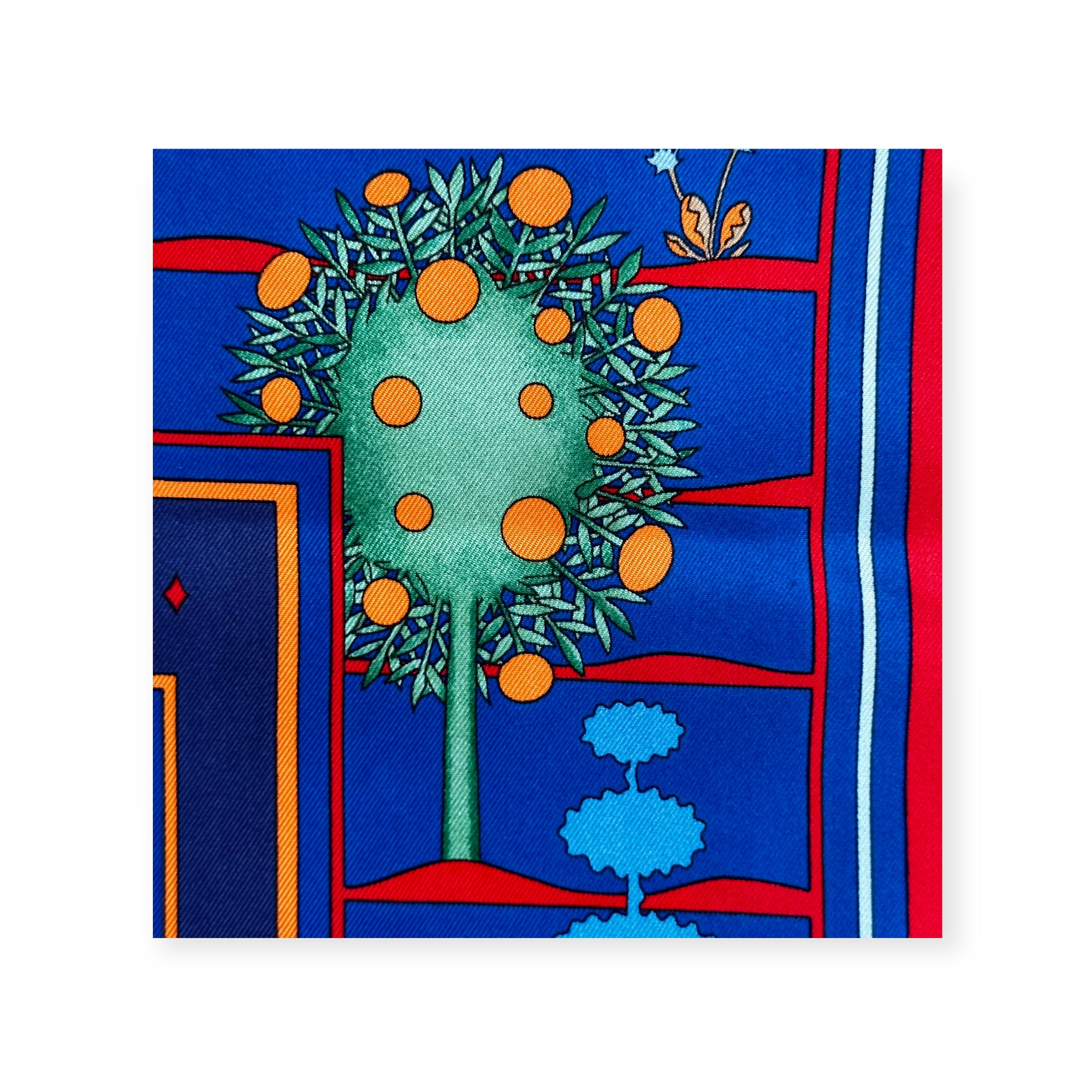 PARIDAIZA BY EUGENE BRUNELLE - 90CM SQUARE HERMES SCARF