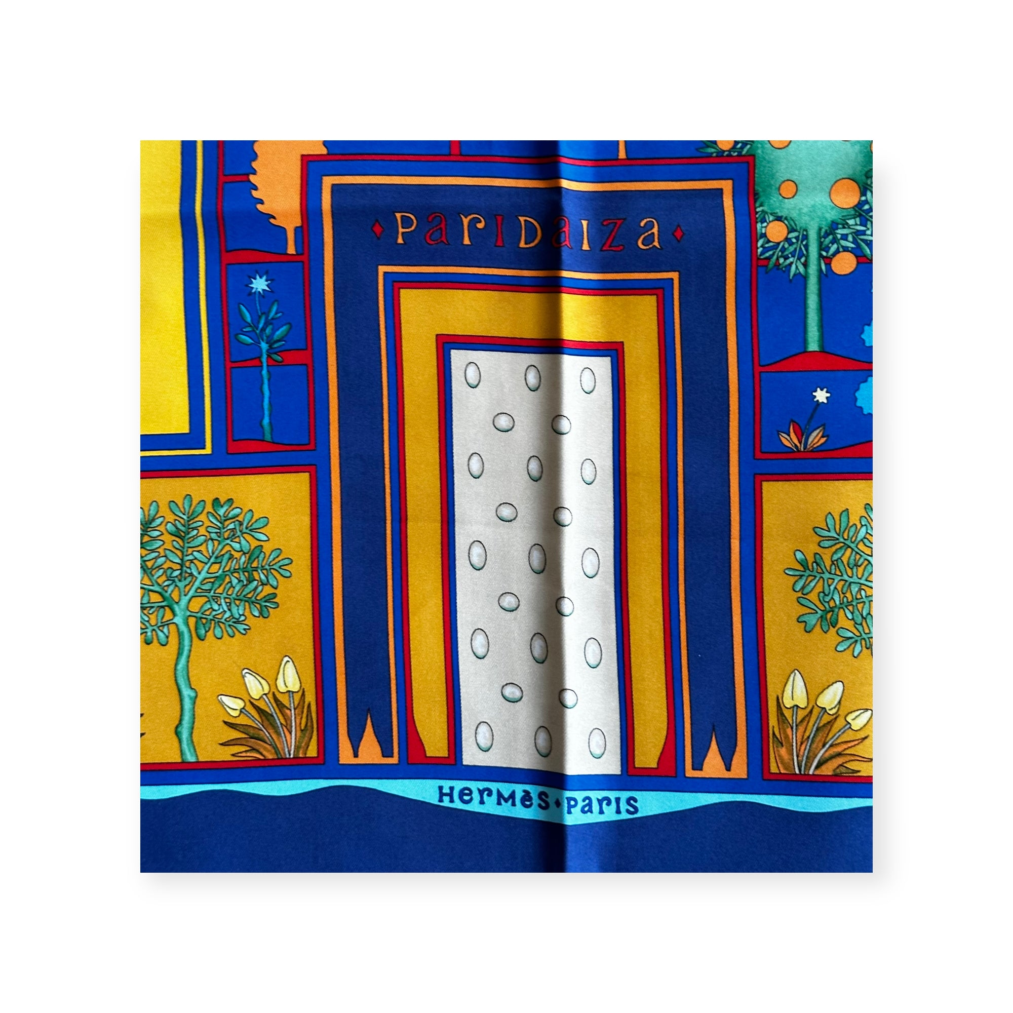 PARIDAIZA BY EUGENE BRUNELLE - 90CM SQUARE HERMES SCARF
