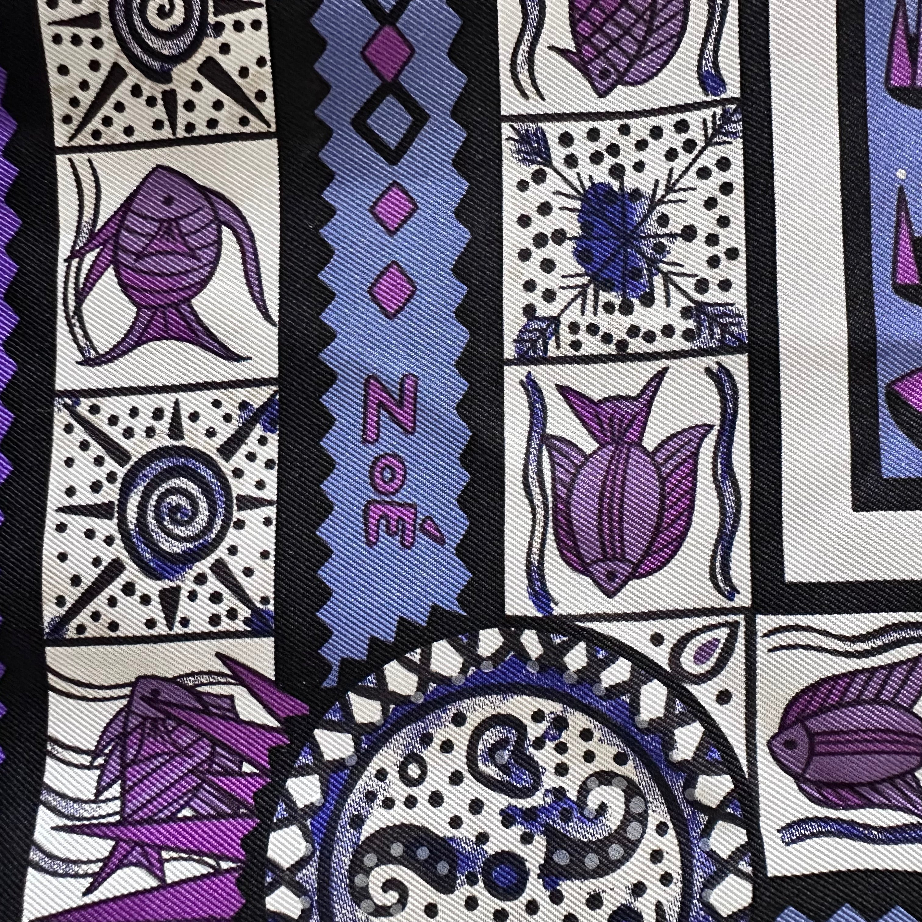 African Blue Gold - HERMES SCARF 90 CM