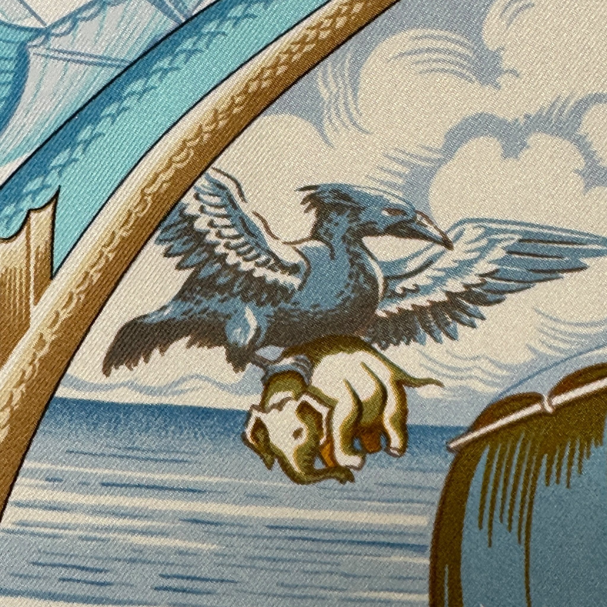 Au-delà des cinq mers - FOULARD HERMES 90CM - Carré Society