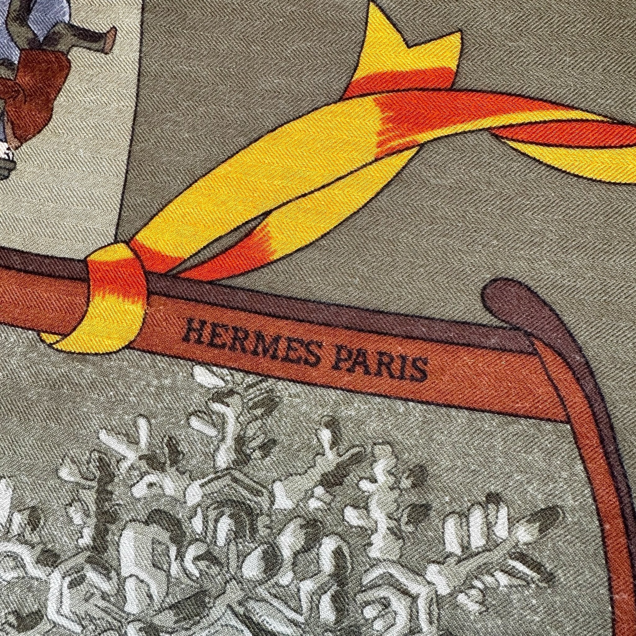 zoom sur le signature Hermès Paris