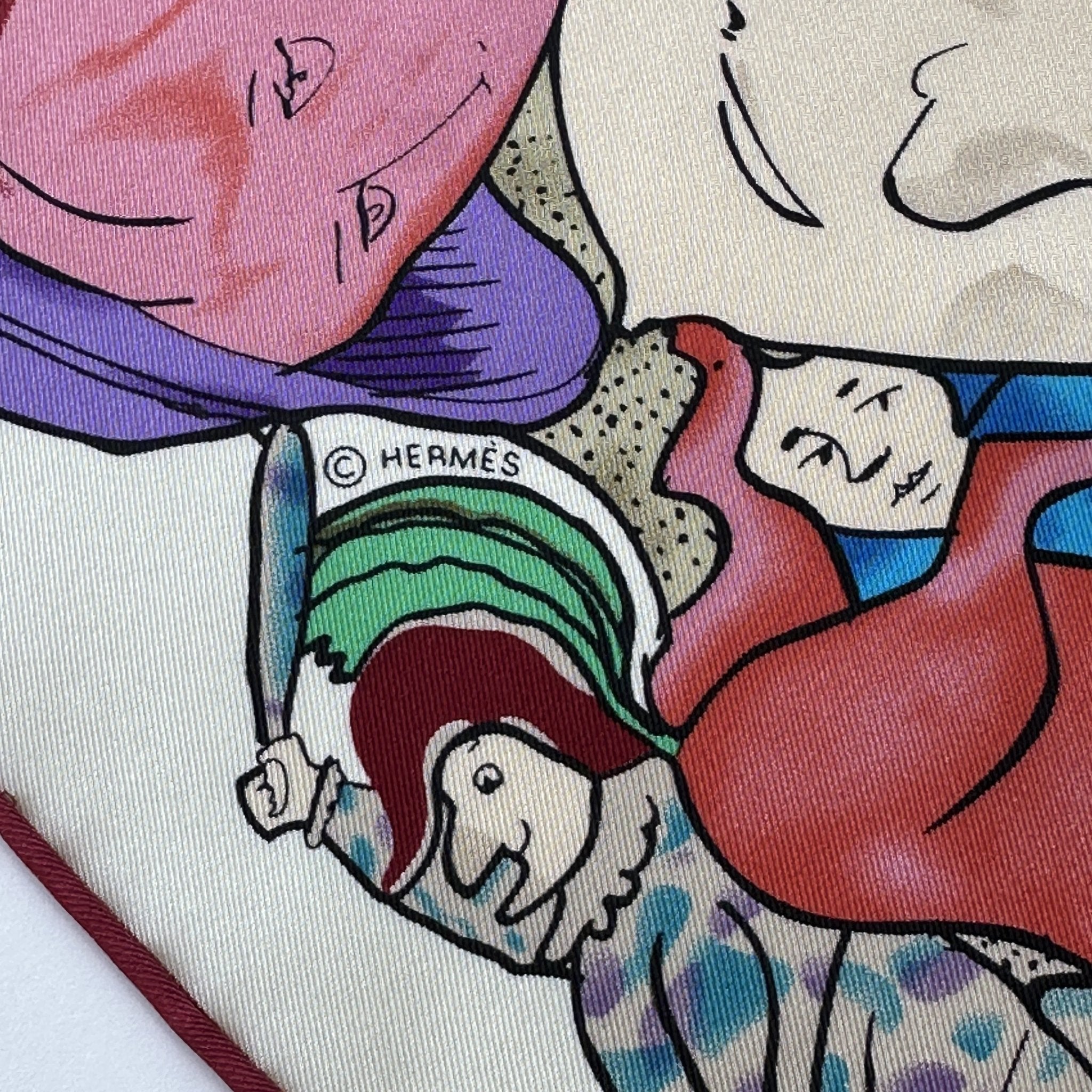 Metamorphoses of Hermes - HERMES SCARF 90 CM