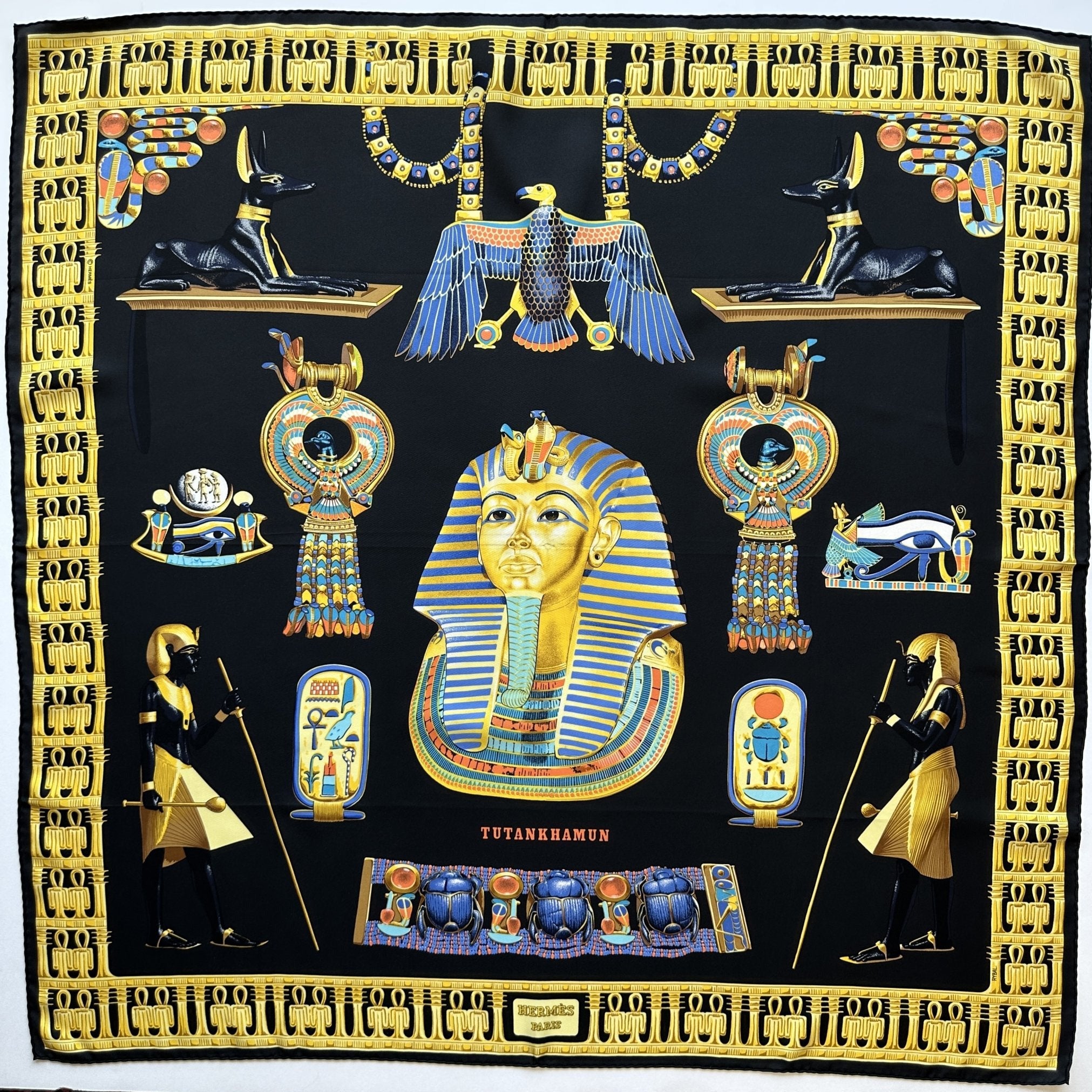 Tutankhamun - HERMES 90 CM SCARF