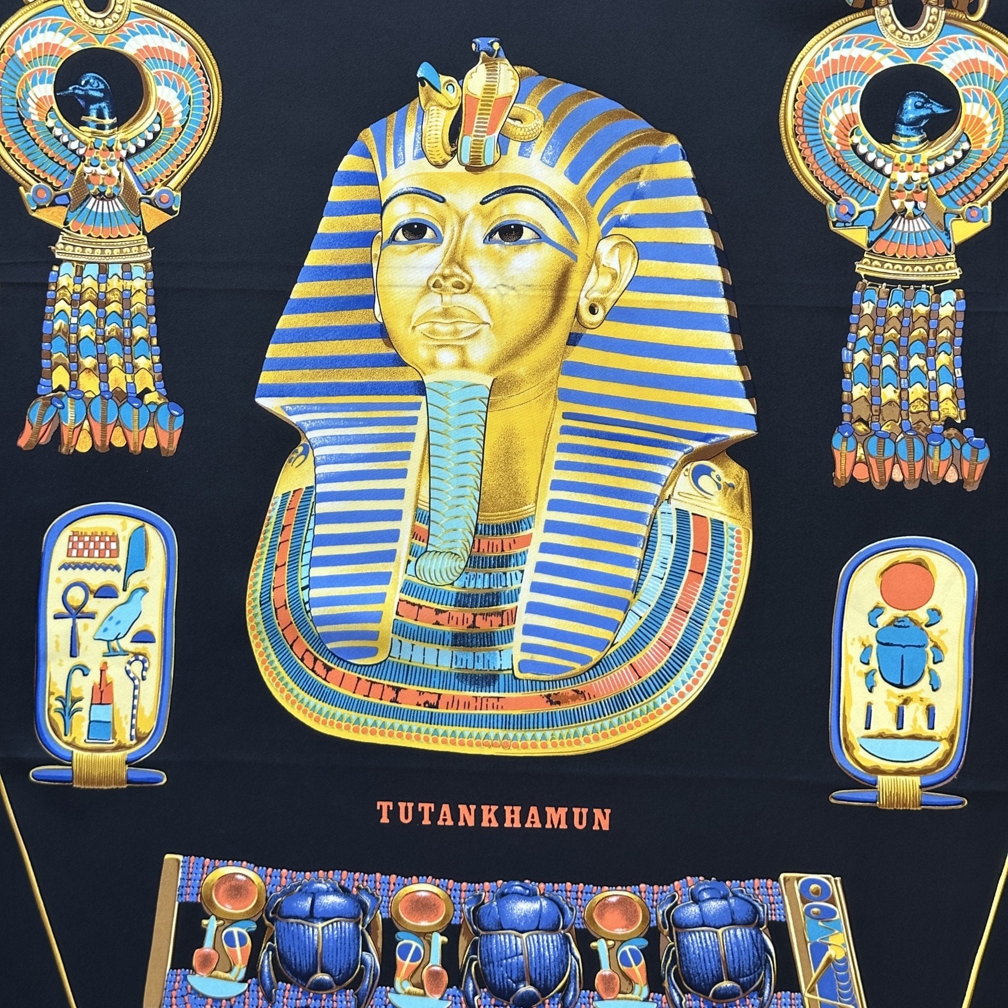 Tutankhamun - HERMES 90 CM SCARF