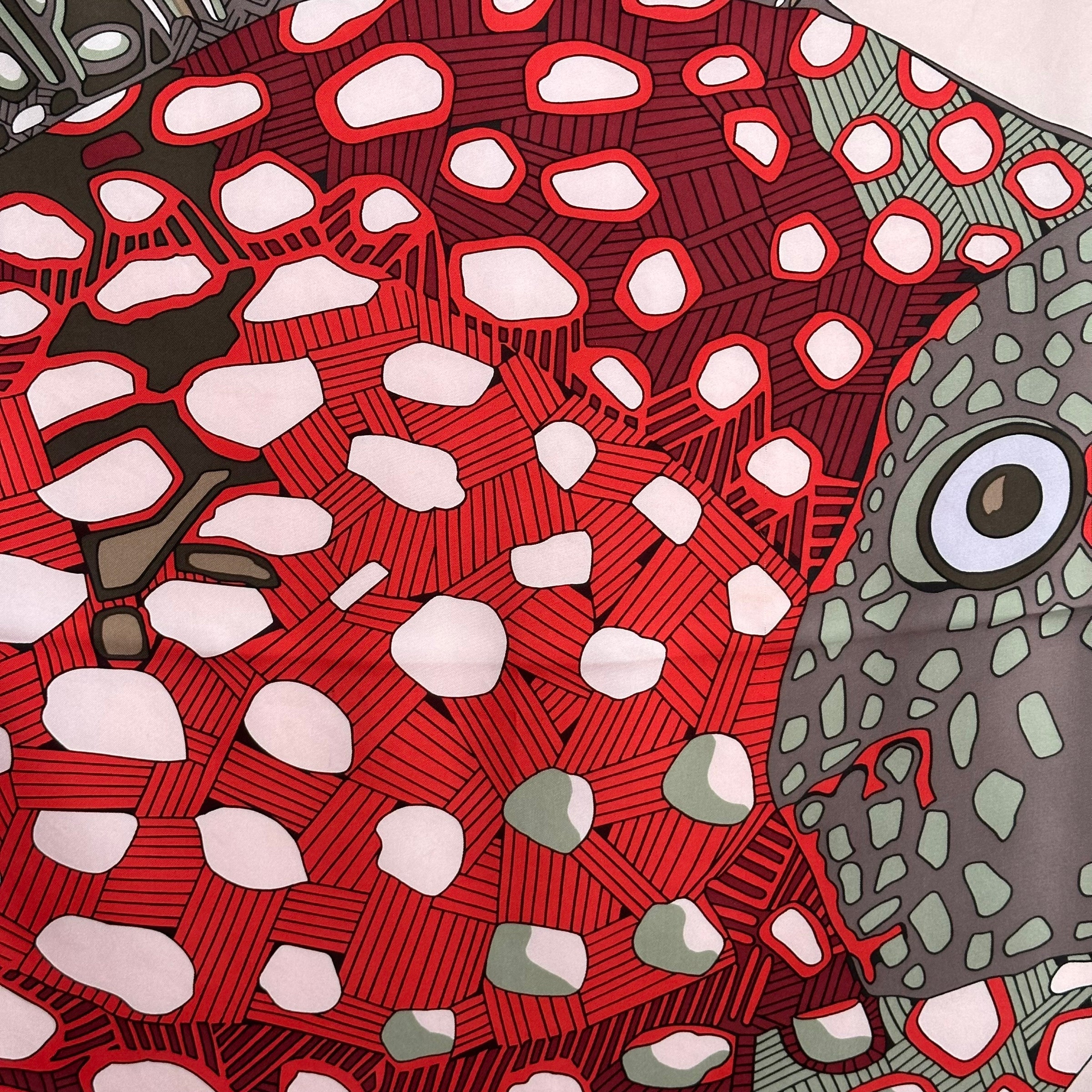 Deep Sea Detail - HERMES SCARF 90 cm